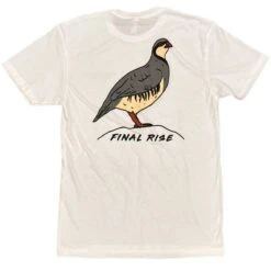 Final Rise Chukar Short Sleeve Shirt -Outdoor Clothing final rise chukar tee white 3