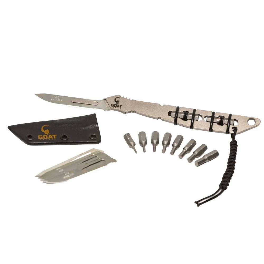 Goat Knives Capra Hunter Ti All Purpose Knife And Multi-Tool 3 Goat Knives Capra Hunter Ti All Purpose Knife And Multi-Tool