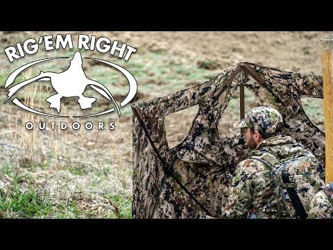 Rig ‘Em Right HydeOut XL Hunting Ground Blind 5 Rig ‘Em Right HydeOut XL Hunting Ground Blind - Image 3