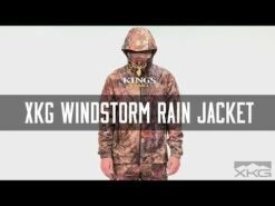 King's Camo XKG Windstorm Rain Jacket -Outdoor Clothing hqdefault 5 31