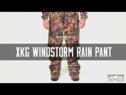 King's Camo XKG Wind Storm Rain Pants 10 King's Camo XKG Wind Storm Rain Pants -Outdoor Clothing hqdefault 5 32