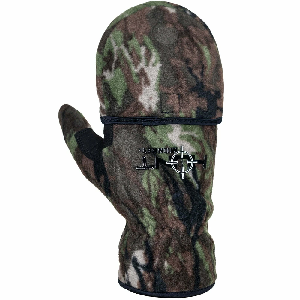 Hunt Monkey Chilly Willie Fleece Flip Top Mittens 4 Hunt Monkey Chilly Willie Fleece Flip Top Mittens - Image 2