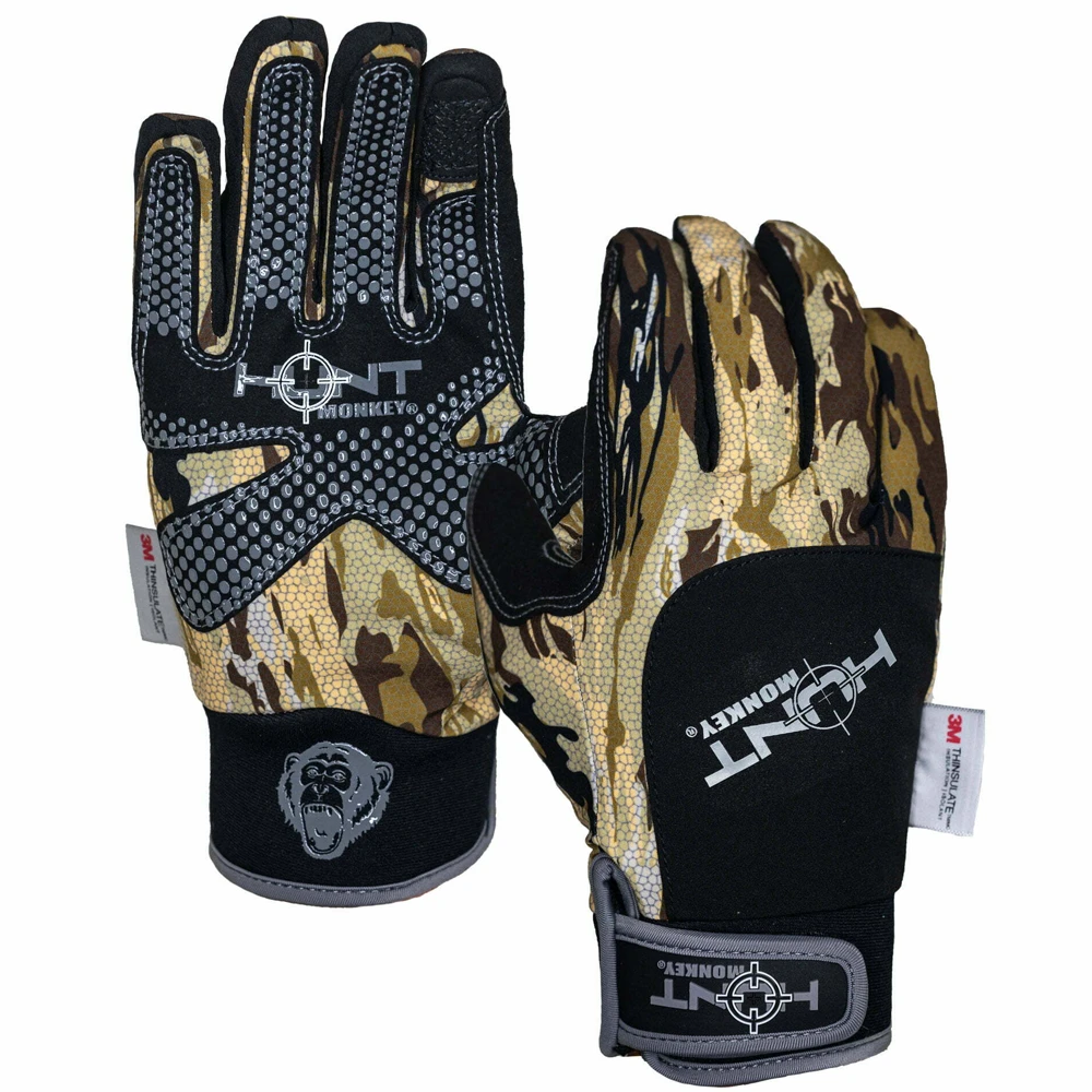 Hunt Monkey Stealth Hunt Dry-Tec Waterproof Insulated Hunting Gloves 3 Hunt Monkey Stealth Hunt Dry-Tec Waterproof Insulated Hunting Gloves