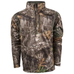 King's Camo Hunter 1/4 Zip Pullover -Outdoor Clothing kcm1418 re preview