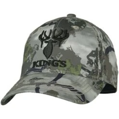 King's Camo Hunter Series Embroidered Hat -Outdoor Clothing kings camo hunter series logo hat kc ultra 1