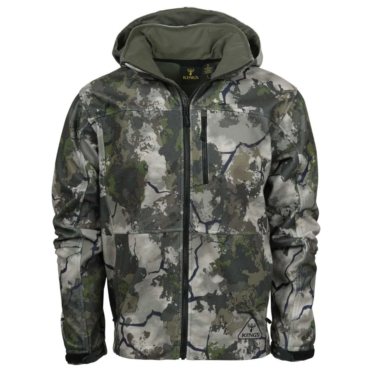King's Camo Wind-Defender Pro Fleece Jacket 6 King's Camo Wind-Defender Pro Fleece Jacket - Image 4
