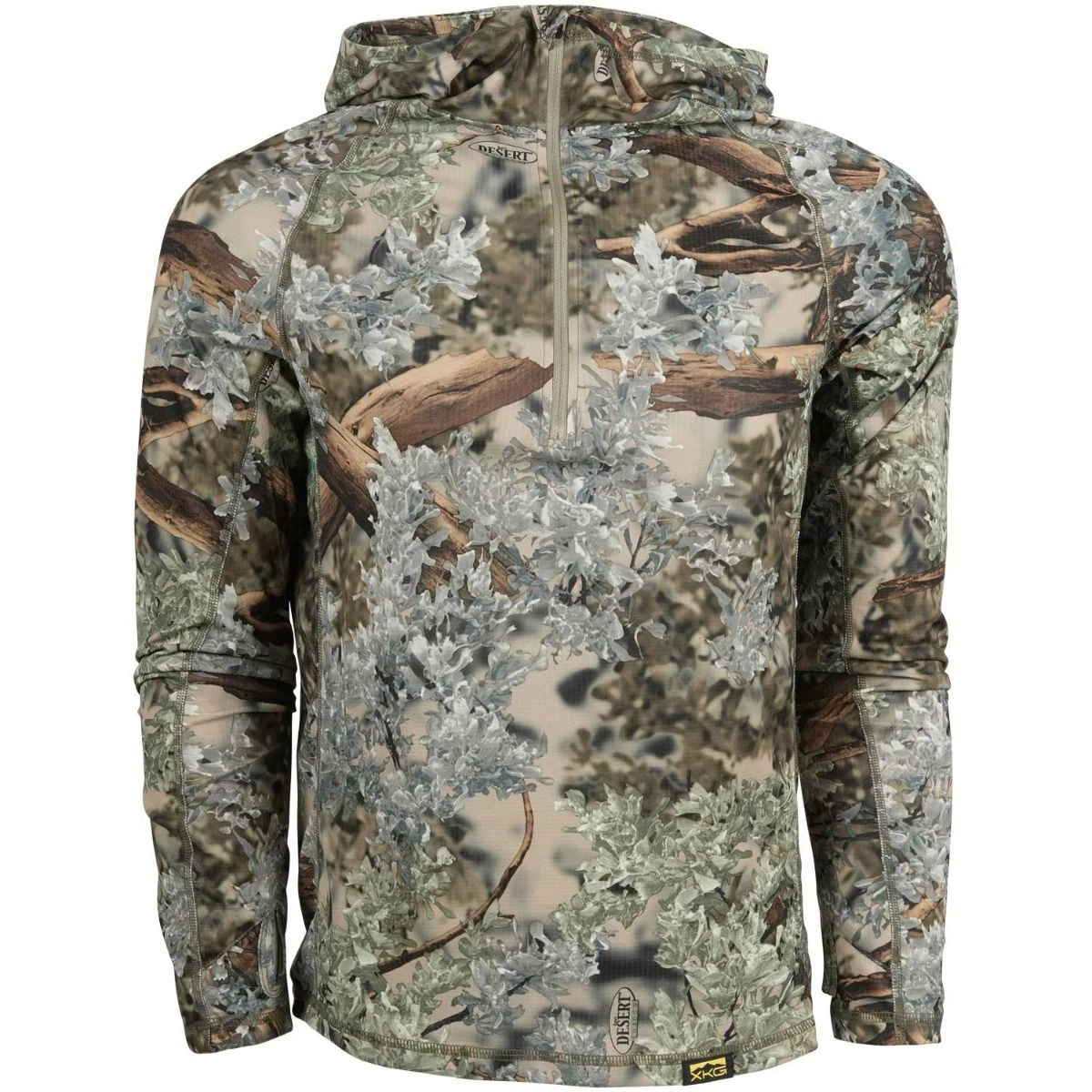 King's Camo XKG Elevation 1/4 Zip Hoodie 4 King's Camo XKG Elevation 1/4 Zip Hoodie - Image 2