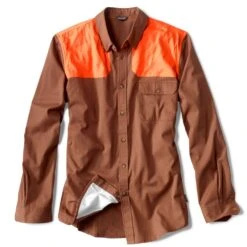 Orvis Men's Midweight Shooting Long Sleeve Shirt