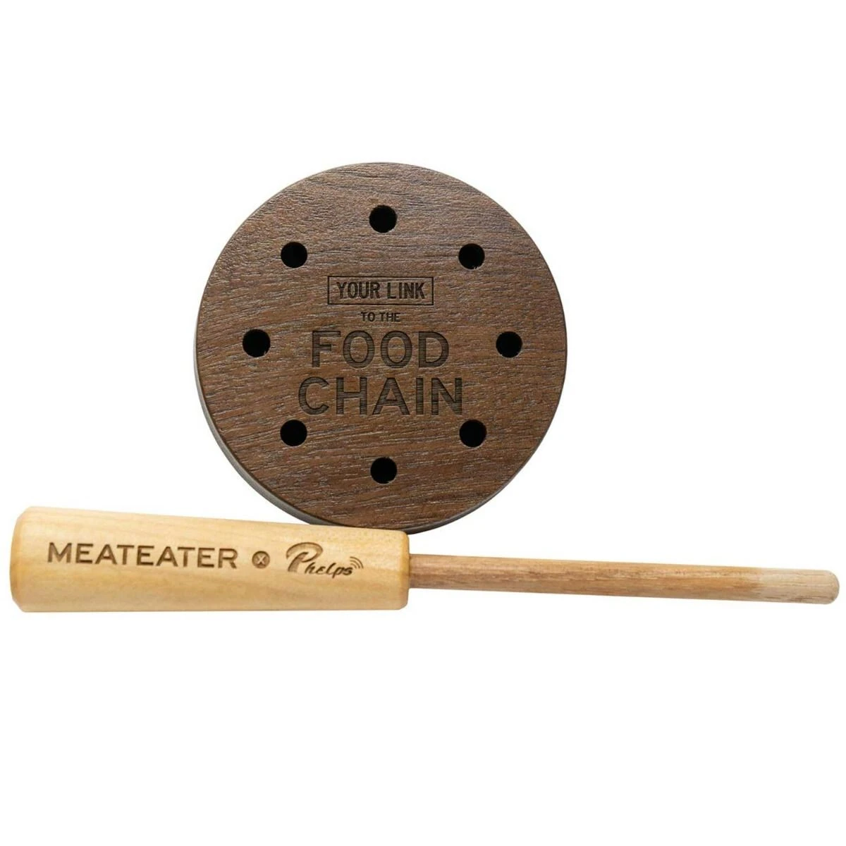 MeatEater X Phelps Crystal Over Slate Turkey Pot Call 4 MeatEater X Phelps Crystal Over Slate Turkey Pot Call - Image 2