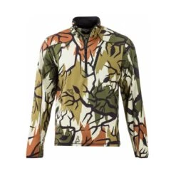 Predator Camo Kompass Fleece Performance 1/4 Zip Jacket 7 Predator Camo Kompass Fleece Performance 1/4 Zip Jacket -Outdoor Clothing predator camo kompass fleece performance qz jacket spring green