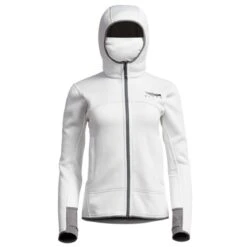 Sitka Women's Traverse Hoody -Outdoor Clothing sitka women s traverse hoody white 1