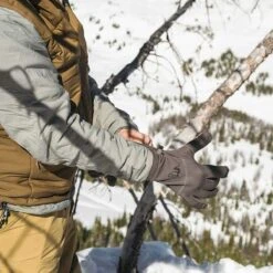 Stone Glacier Graupel Fleece Gloves -Outdoor Clothing stone glacier graupel fleece glove granite grey 3