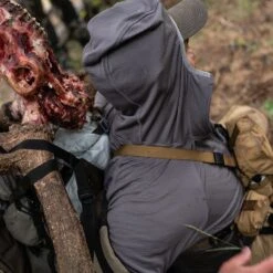 Stone Glacier Helio Lightweight Mid-Layer Hoody -Outdoor Clothing stone glacier helio lightweight mid layer hoody granite grey lifestyle