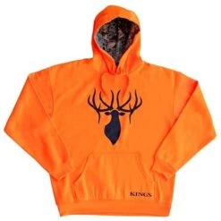 King's Camo Blaze Poly Logo Hoodie -Outdoor Clothing thumbnail 3 1