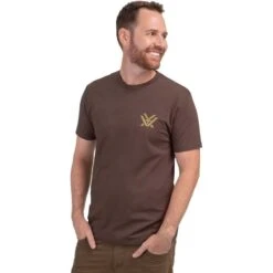 Vortex Counting Sheep Short Sleeve Shirt -Outdoor Clothing vortex counting sheep t shirt brown 4