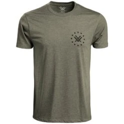 Vortex Salute Short Sleeve T- Shirt -Outdoor Clothing vortex salute short sleeve t shirt green front